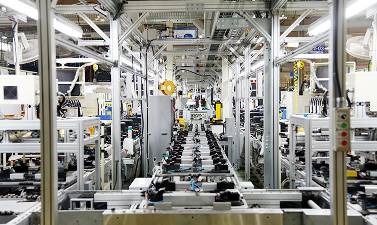 Head office (Seosan Plant) – Panoramic view over the interior of the plant 1